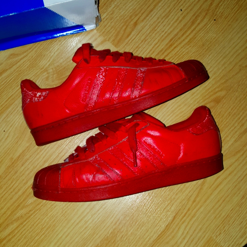 Red Adidas